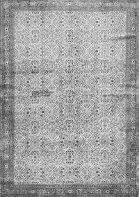 Oriental Gray Traditional Rug, tr4642gry