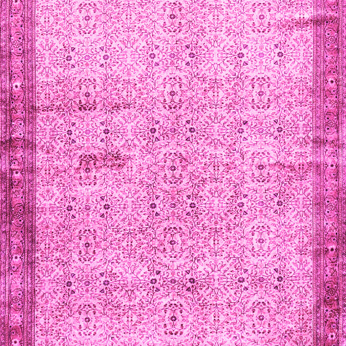 Oriental Pink Traditional Rug, tr4642pnk