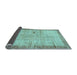 Sideview of Oriental Light Blue Traditional Rug, tr4642lblu