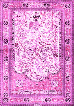 Animal Pink Traditional Rug, tr4643pnk