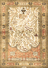 Animal Brown Traditional Rug, tr4643brn