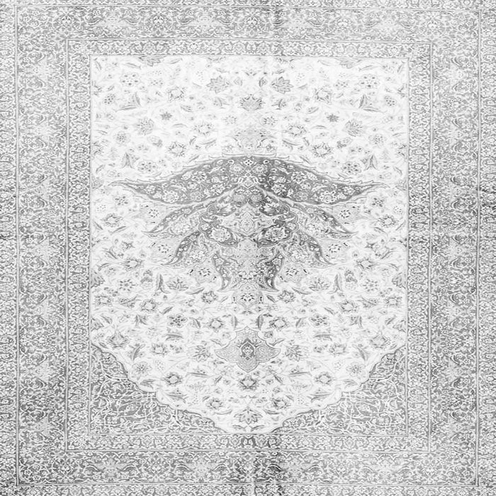 Serging Thickness of Persian Gray Traditional Rug, tr4644gry