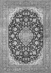 Medallion Gray Traditional Rug, tr4645gry