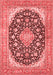 Medallion Red Traditional Area Rugs