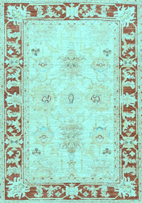 Persian Light Blue Traditional Rug, tr4647lblu