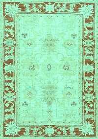 Persian Turquoise Traditional Rug, tr4647turq