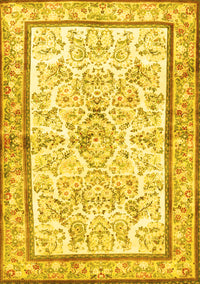 Persian Yellow Traditional Rug, tr4648yw