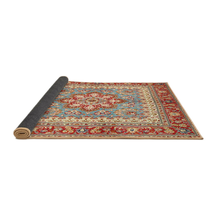 Sideview of Traditional Red Persian Rug, tr4649