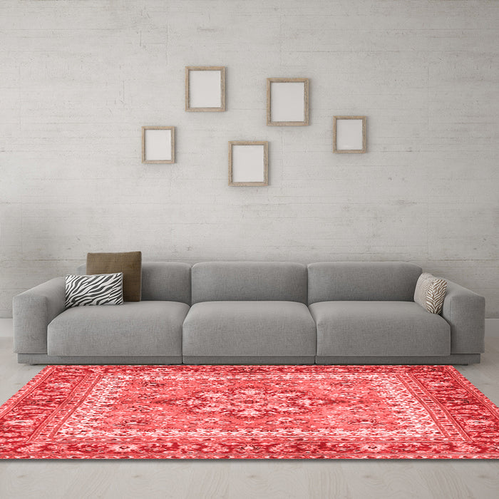 Traditional Red Washable Rugs