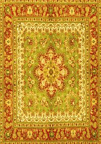 Persian Yellow Traditional Rug, tr4649yw