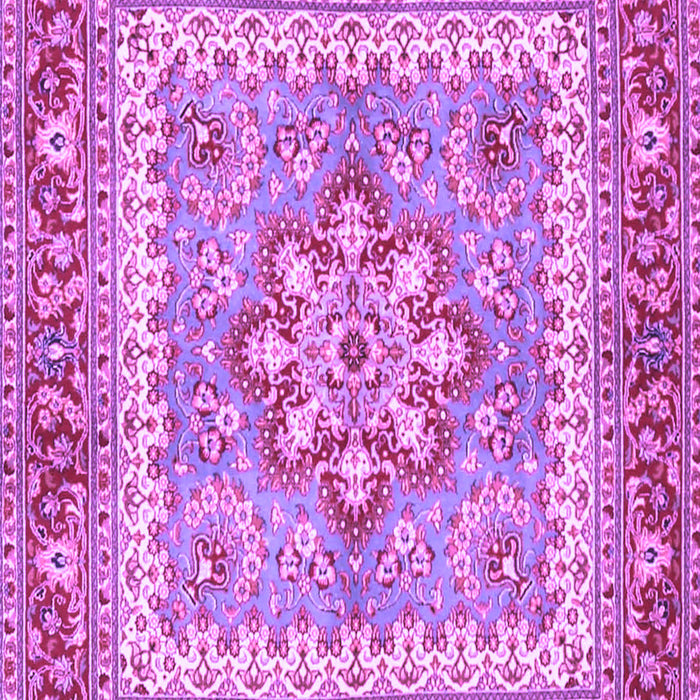 Machine Washable Persian Purple Traditional Area Rugs, wshtr4649pur