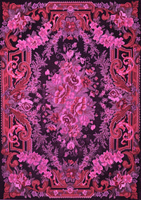 Medallion Pink French Rug, tr464pnk