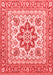 Medallion Red Traditional Area Rugs