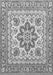 Medallion Gray Traditional Rug, tr4650gry