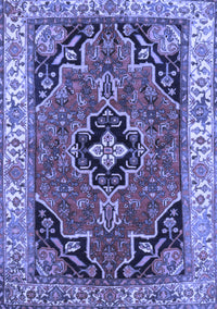 Oriental Blue Traditional Rug, tr4651blu