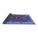 Sideview of Oriental Blue Traditional Rug, tr4651blu
