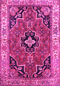 Oriental Pink Traditional Rug, tr4651pnk