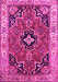 Oriental Pink Traditional Rug, tr4651pnk