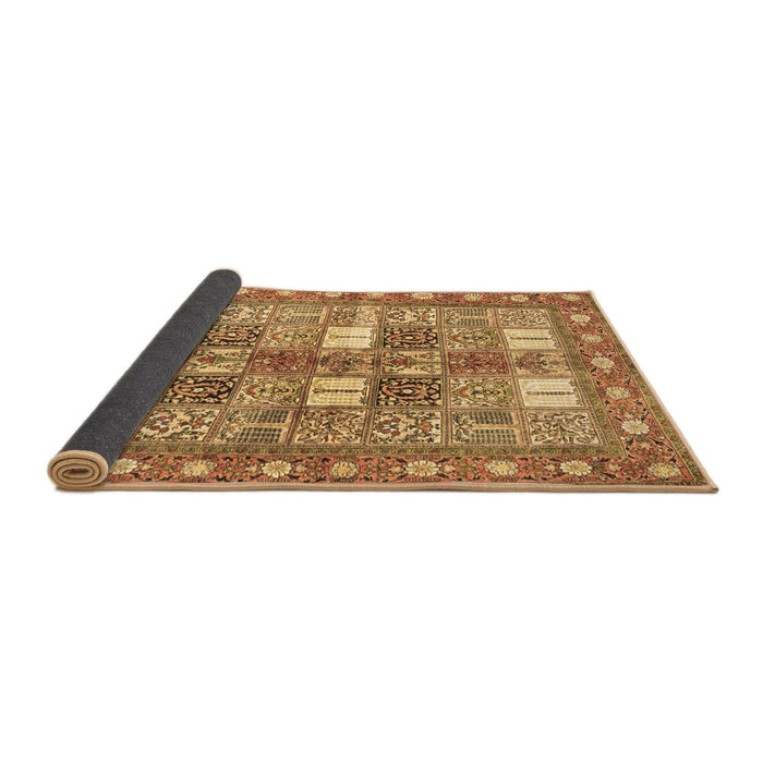 Sideview of Persian Brown Traditional Rug, tr4653brn