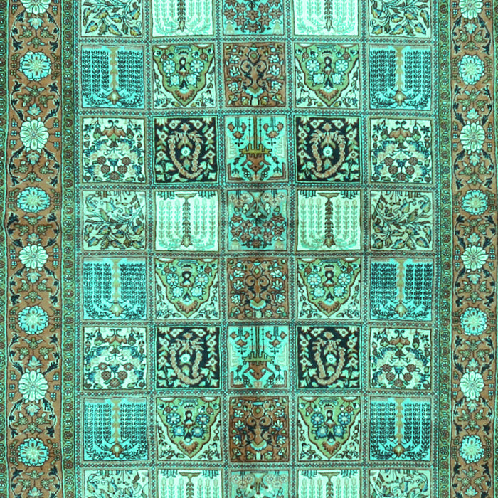 Persian Turquoise Traditional Rug, tr4653turq