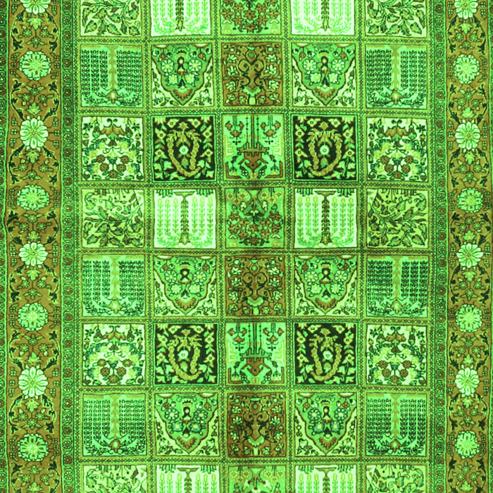Persian Green Traditional Rug, tr4653grn