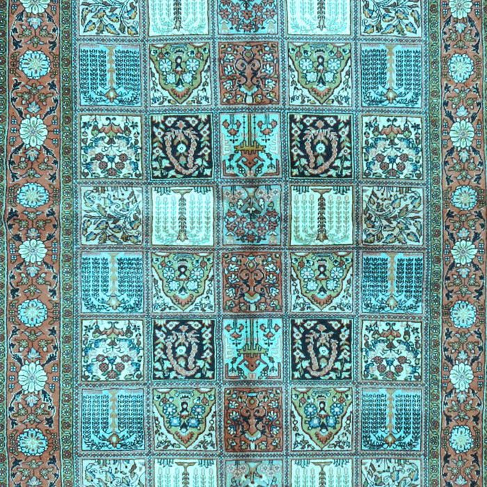 Persian Light Blue Traditional Rug, tr4653lblu
