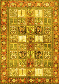 Persian Yellow Traditional Rug, tr4653yw