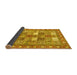 Sideview of Persian Yellow Traditional Rug, tr4653yw