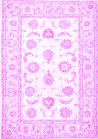 Oriental Purple Traditional Rug, tr4654pur