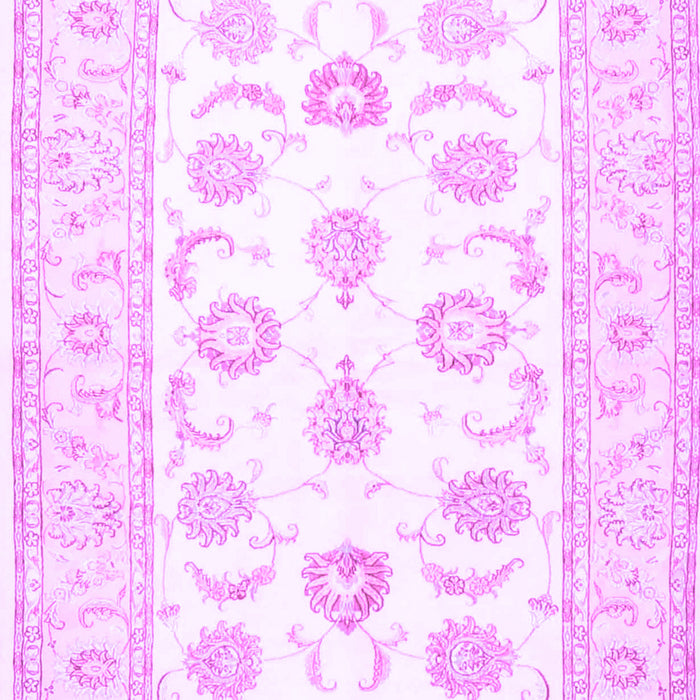 Oriental Purple Traditional Rug, tr4654pur
