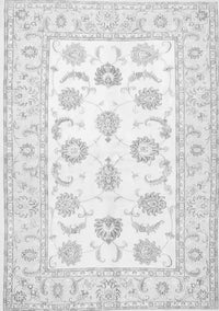 Oriental Gray Traditional Rug, tr4654gry