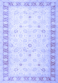 Oriental Blue Traditional Rug, tr4655blu