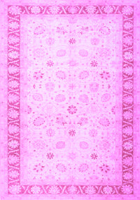 Oriental Purple Traditional Rug, tr4655pur