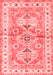 Geometric Red Traditional Area Rugs