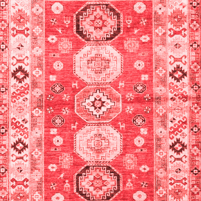 Geometric Red Traditional Area Rugs
