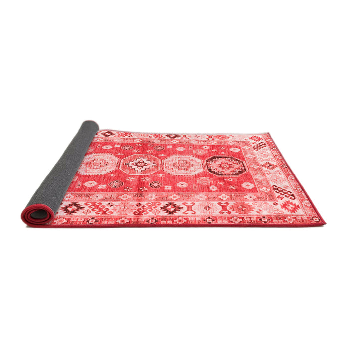 Geometric Red Traditional Area Rugs