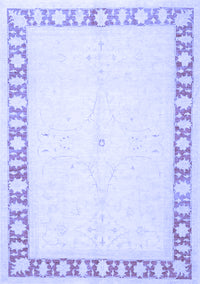 Oriental Blue Traditional Rug, tr4659blu