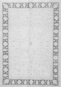 Oriental Gray Traditional Rug, tr4659gry