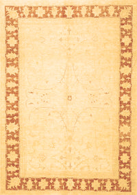 Oriental Brown Traditional Rug, tr4659brn