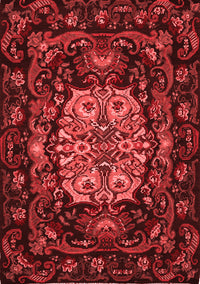 Medallion Red French Rug, tr465red