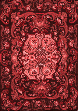 Medallion Red French Area Rugs