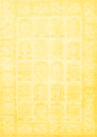 Persian Yellow Traditional Rug, tr4660yw