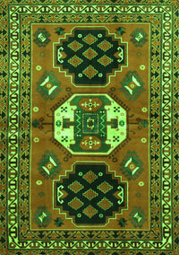 Persian Green Traditional Rug, tr4661grn