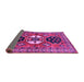 Sideview of Persian Purple Traditional Rug, tr4661pur