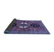 Sideview of Persian Blue Traditional Rug, tr4661blu