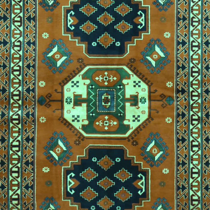 Persian Turquoise Traditional Rug, tr4661turq