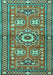 Persian Turquoise Traditional Rug, tr4662turq