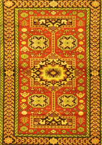 Persian Yellow Traditional Rug, tr4662yw