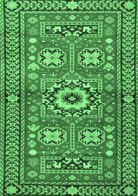 Persian Emerald Green Traditional Rug, tr4662emgrn