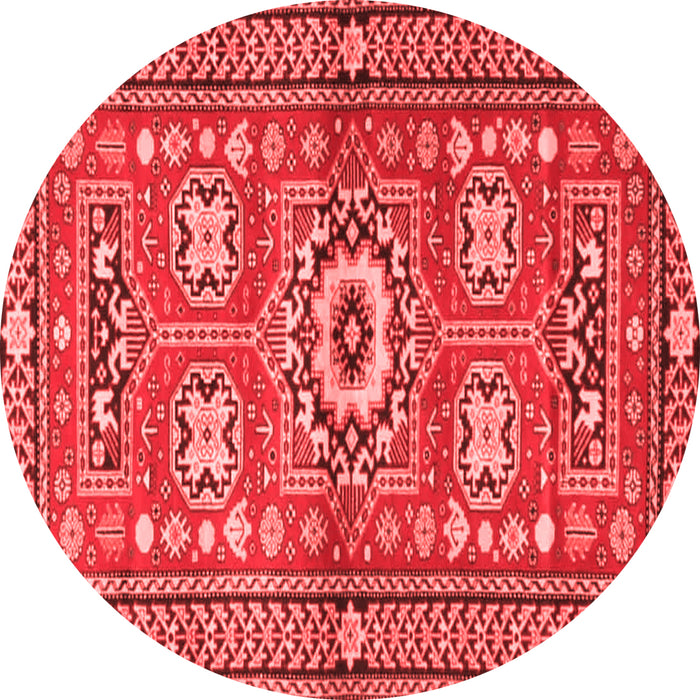 Machine Washable Persian Red Traditional Rug, wshtr4662red